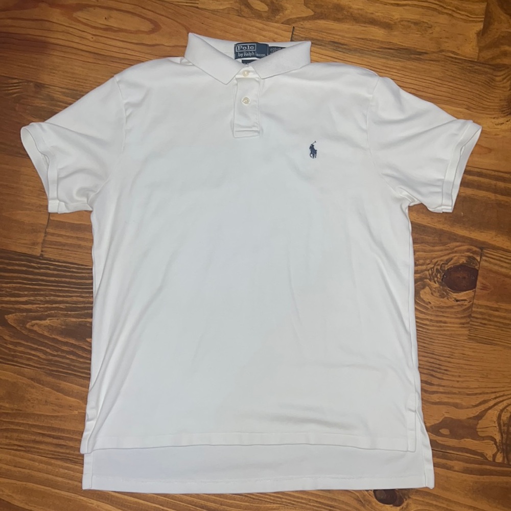 NWOT Mens white polo!